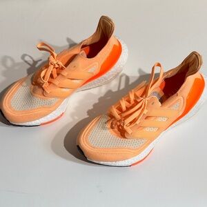 Adidas ultra boost Vibrant Orange Athletic Sneakers